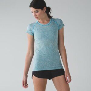 Lululemon Swiftly Tech Short Sleeve Tee Size 4 Aqua
